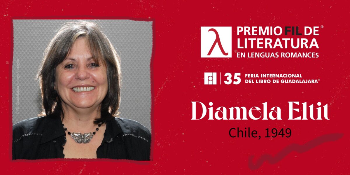 Diamela Eltit, premio FIL de Literatura en Lenguas Romances