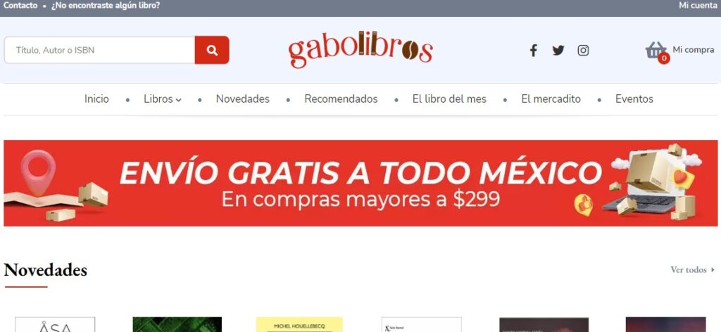 Nueva web de Gabolibros