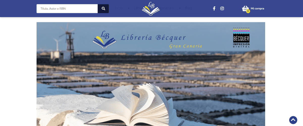 Weblib Librería Bécquer Canarias Books